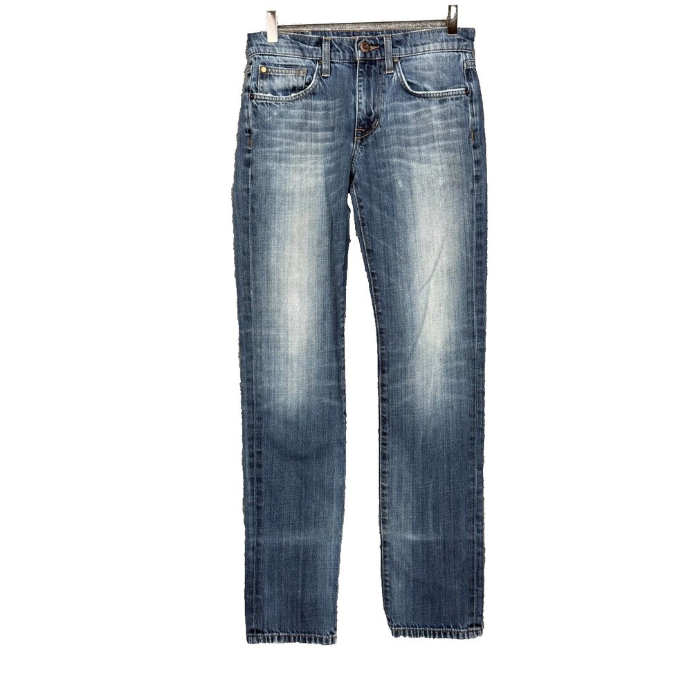 Joes Jeans Womens 28 Blue The Brixton Straight Medium Wash Benji KYOBNJ8225‎